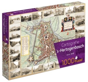 Tucker's Fun Factory: Cartografie 's-Hertogenbosch (1000) legpuzzel