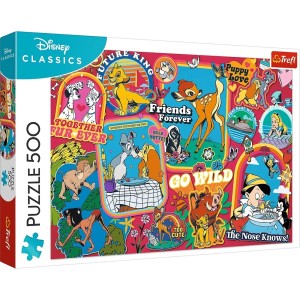 Trefl: Disney Over the Years (500) disneypuzzel