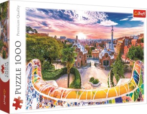 Trefl: Sunset over Barcelona (1000) legpuzzel