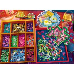 Trefl: Evening with Puzzles (3000) legpuzzel