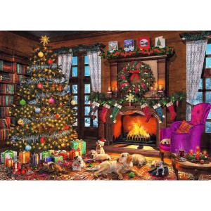 Trefl: Christmas is Coming - Dominic Davison (1000) kerstpuzzel