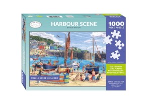 Otter House: Harbour Scene (1000) legpuzzel