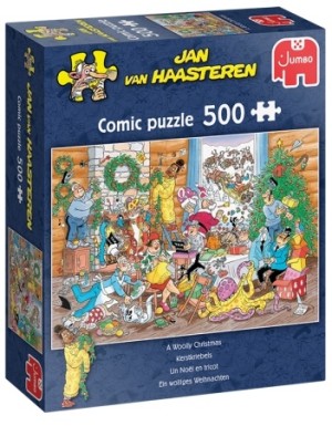 Jan van Haasteren: Kerstkriebels (500) kerstpuzzel