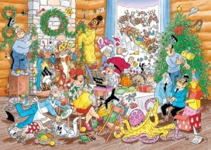 Jan van Haasteren: Kerstkriebels (500) kerstpuzzel