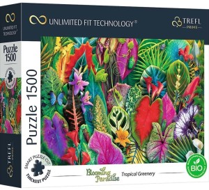 Trefl: Tropical Greenery (1500) legpuzzel