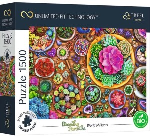Trefl: World of Plants (1500) legpuzzel