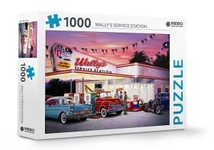 Rebo: Wally's Service Station (1000) legpuzzel