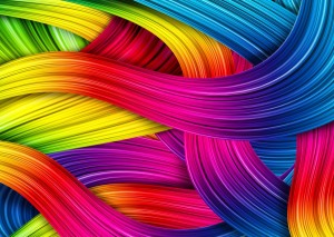 Enjoy: Knitting Rainbows (1000) legpuzzel