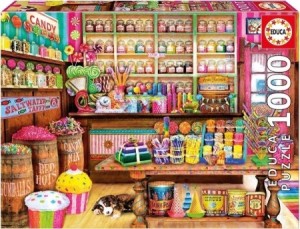 Educa: The Candy Shop - Aimee Stewart (1000) legpuzzel