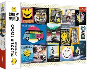 Trefl: Live Positive - Smiley World (1000) legpuzzel