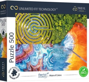 Trefl: Maze of Colors (500) legpuzzel