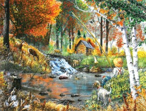 SunsOut: Fishing Companions (500XL) legpuzzel