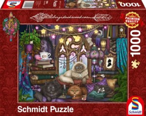 Schmidt: Brigid Ashwood - Cats and Sofa (1000) kattenpuzzel