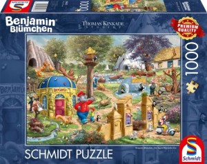 Schmidt: Thomas Kinkade Benjamin Blumchen (1000) legpuzzel