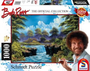 Schmidt: Bob Ross - Waterfall in the Glade (1000) legpuzzel