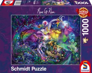 Schmidt: Rose Cat Khan - Summer Night Circus (1000) fantasypuzzel