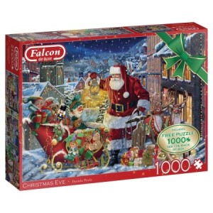 Falcon: Christmas Eve 2in1 (2x1000) kerstpuzzels