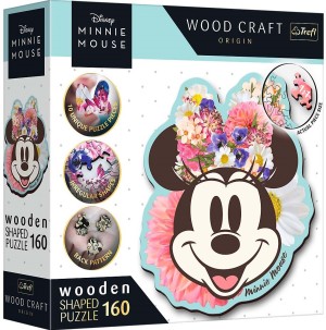 Trefl: Wood Craft - Disney Stylish Minnie Mouse (160) houten legpuzzel