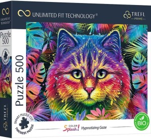 Trefl: Hypnotizing Gaze (500) kattenpuzzel