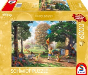 Schmidt: Thomas Kinkade - Winnie The Pooh 2 (6000) disneypuzzel
