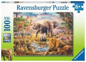Ravensburger: Afrikaanse Savanne (100XXL) kinderpuzzel