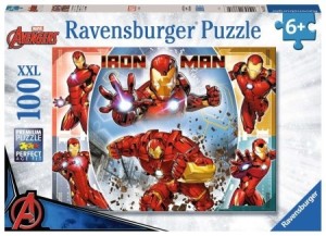 Ravensburger: De Gepanserde Avenger - Iron Man (100XXL) kinderpuzzel