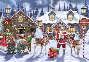 Bluebird: Santa's Workshop (1000) kerstpuzzel