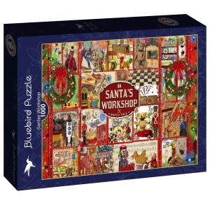 Bluebird: Santa's Workshop North Pole (1000) kerstpuzzel