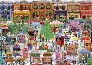 Alipson: Kris Kringle Market (1000) kerstpuzzel