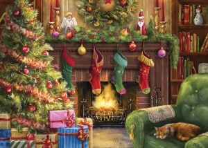 Bluebird: Cozy Christmas Evening (500) kerstpuzzel