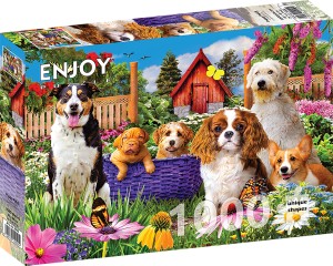 Enjoy: Puppy Patch (1000) hondenpuzzel
