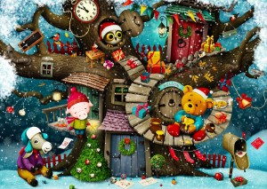Enjoy: Fairy Tale Christmas (1000) kerstpuzzel