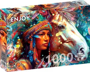 Enjoy: Wild Spirit (1000) indiaanpuzzel