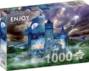Enjoy: Spooky Night at Dracula's Castle (1000) halloweenpuzzel