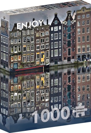 Enjoy: Amsterdam Houses (1000) verticale puzzel