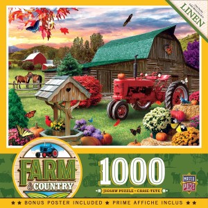 Master Pieces: Farm & Country - Harvest Ranch (1000) legpuzzel