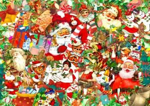 Enjoy: A Vintage Christmas (1000) kerstpuzzel