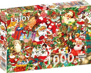 Enjoy: A Vintage Christmas (1000) kerstpuzzel