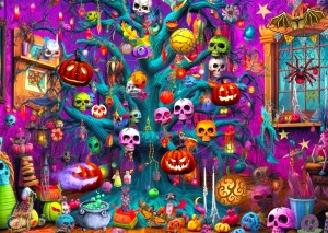 Enjoy: Nightmare Manor (1000) halloweenpuzzel