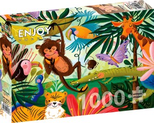 Enjoy: In the Jungle (1000) legpuzzel
