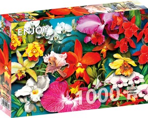 Enjoy: Orchid Jungle (1000) bloemenpuzzel