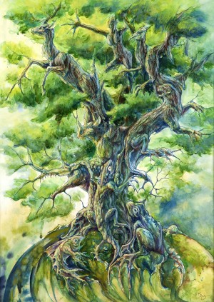 Enjoy: Tree of Life (1000) verticale puzzel