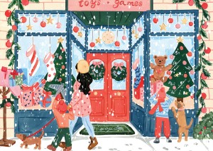 Pieces & Peace: The Toy Store (1000) kerstpuzzel