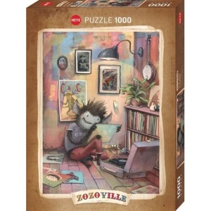 Heye: Zozoville - Vinyl Monster (1000) verticale puzzel