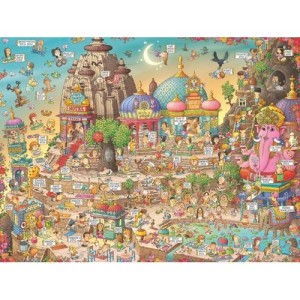 Heye: Degano - Yogaland (1500) legpuzzel