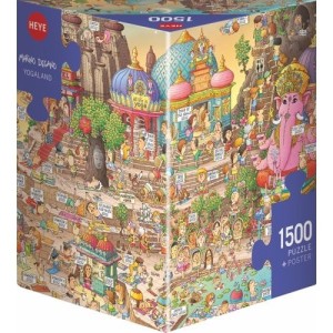 Heye: Degano - Yogaland (1500) legpuzzel