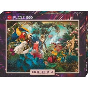 Heye: Fauna Fantasies - Birdiversity (1000) vogelpuzzel