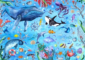 Enjoy: Deep Blue Sea (1000) legpuzzel
