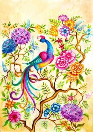 Enjoy: Fairy Tale Bird (1000) verticale puzzel