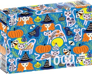 Enjoy: Enchanted Cats (1000) halloweenpuzzel